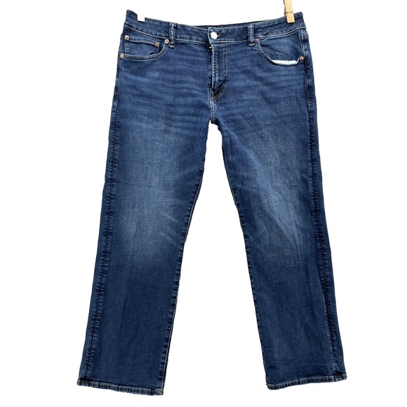American Eagle Bootcut Jeans Men's 36x28* Whisker Workwear‎ Cowboy Western Rodeo - Picture 1 of 13